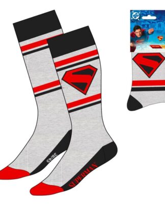 DC Comics Socken Superman Logo Grey 38-45