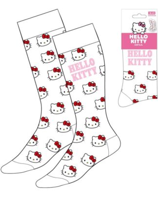 Sanrio Socken Hello Kitty Face White 36-43