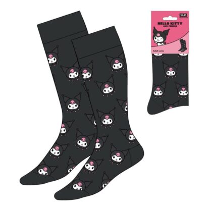 Sanrio Socken Kuromi Face 36-43