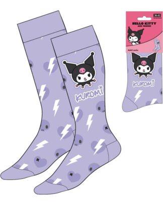 Sanrio Socken Kuromi Purple 36-43
