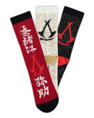 Assassin´s Creed Shadows Socken 3er-Pack Crew 43-46