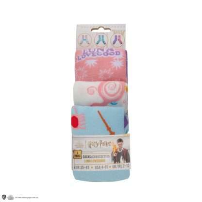 Harry Potter Socken 3er-Pack Luna Lovegood – Bild 6