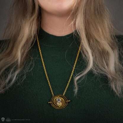 Harry Potter Halskette & Anhänger Zeitumkehrer mit Geschenbox – Bild 4