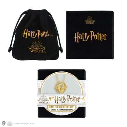 Harry Potter Halskette & Anhänger Zeitumkehrer mit Geschenbox – Bild 6