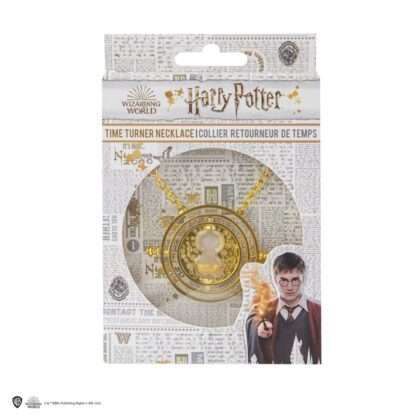 Harry Potter Halskette & Anhänger Zeitumkehrer mit Geschenbox – Bild 7