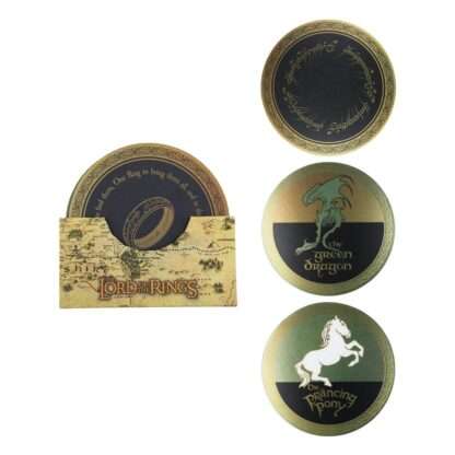 Herr der Ringe Untersetzer 4er-Pack