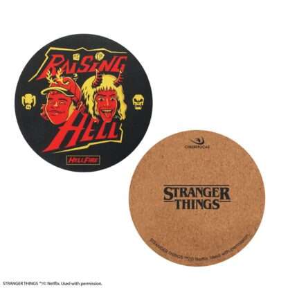 Stranger Things Untersetzer 4er-Pack Hellfire Club – Bild 4