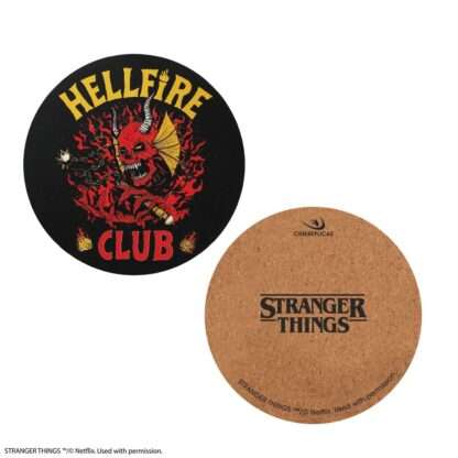 Stranger Things Untersetzer 4er-Pack Hellfire Club – Bild 5