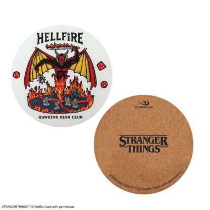 Stranger Things Untersetzer 4er-Pack Hellfire Club – Bild 6