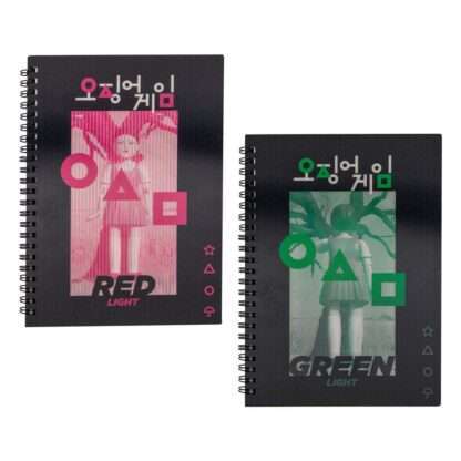Squid Game Notizbuch Red light, green light
