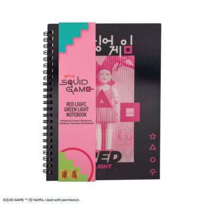 Squid Game Notizbuch Red light, green light – Bild 2
