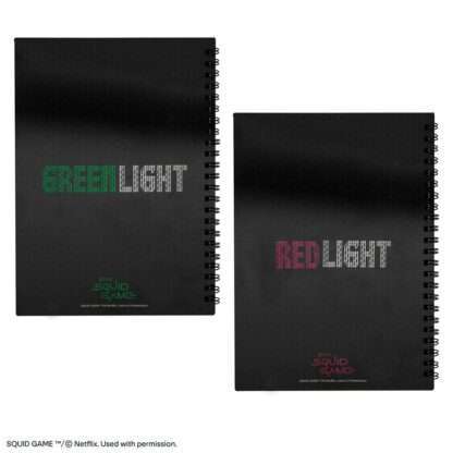 Squid Game Notizbuch Red light, green light – Bild 3
