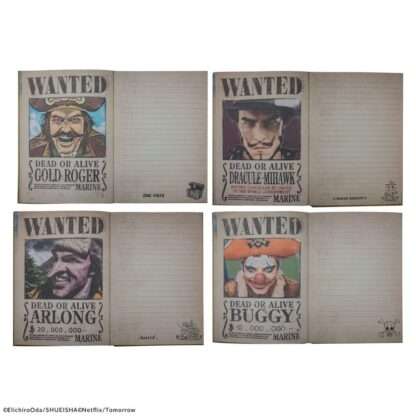 One Piece Notizbuch Wanted Posters – Bild 6