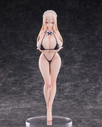 Original Character PVC Statue 1/6 Dosukebe Bikini wo Kitekureru Juujun na Maid-san Illustration by Himuka Yuzuki 27 cm