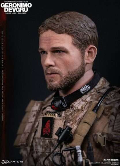 Modern Military Actionfigur 1/6 Geronimo Devgru - MK46 MOD1 Gunner (Operation Neptune Spear) 30 cm – Bild 13