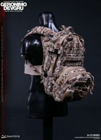 Modern Military Actionfigur 1/6 Geronimo Devgru - MK46 MOD1 Gunner (Operation Neptune Spear) 30 cm – Bild 15