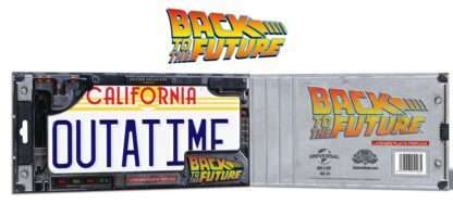 Zurück in die Zukunft Replik 1/1 ´Outatime´ DeLorean Nummernschild – Bild 4