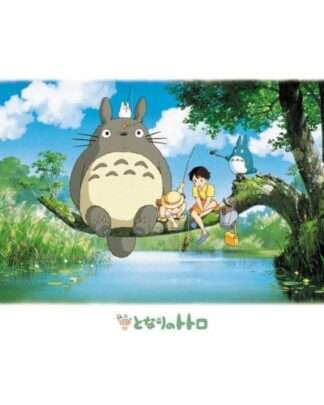 Mein Nachbar Totoro Puzzle Will Totoro catch a Fish (1000 Teile)