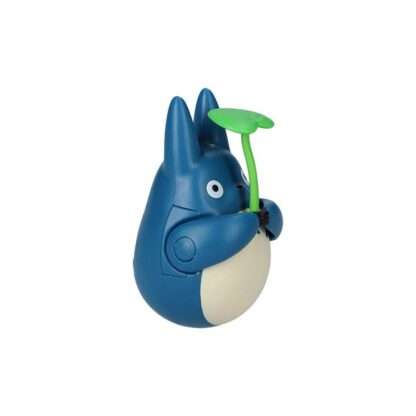 Mein Nachbar Totoro Figur mit rundem Boden Mid Totoro with leaf 6 cm – Bild 7