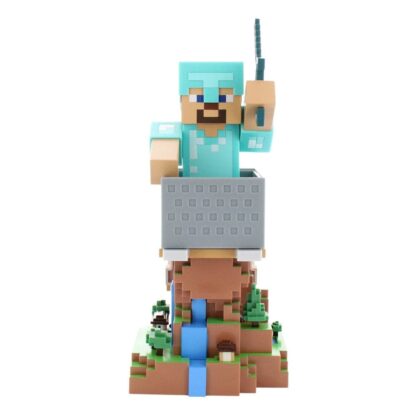 Minecraft Cable Guys Lade-Halter Steve in Diamond Armour 22cm