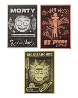 Rick & Morty Digiplates Smartphone-Ständer Generation 1 Starter Pack