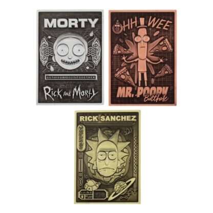 Rick & Morty Digiplates Smartphone-Ständer Generation 1 Starter Pack