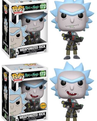 Rick and Morty POP! Animation Vinyl Figuren Weaponized Rick 9 cm Sortiment (6)