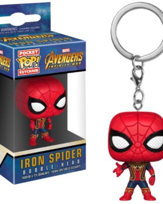 Avengers Infinity War Pocket POP! Vinyl Schlüsselanhänger Iron Spider 4 cm