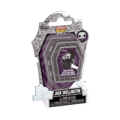 Nightmare Before Christmas Coffin Pocket POP! Vinyl Figur Jack Skellington 6 cm – Bild 2