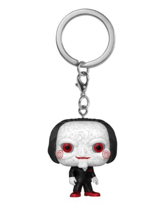 Saw Pocket POP! Vinyl Schlüsselanhänger 4 cm Billy the Puppet Display (12)