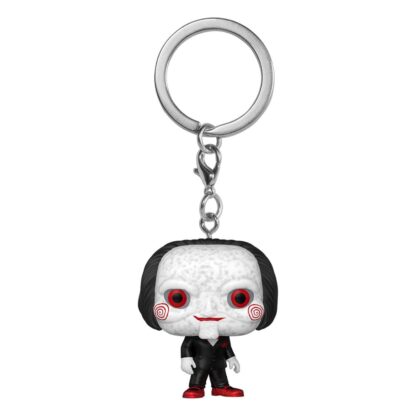 Saw Pocket POP! Vinyl Schlüsselanhänger 4 cm Billy the Puppet Display (12)