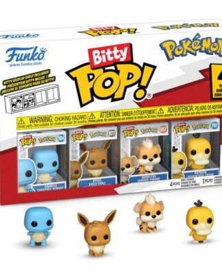 Pokémon Bitty POP! Vinyl Figuren 4er-Pack Series 4 2 cm