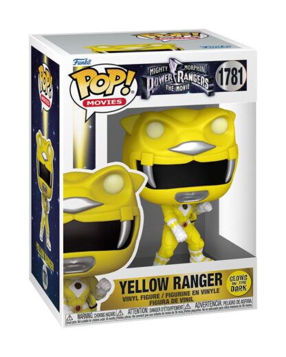 Power Rangers - Der Film POP! Movies Vinyl Figuren Yellow Ranger (GITD) 9 cm – Bild 3