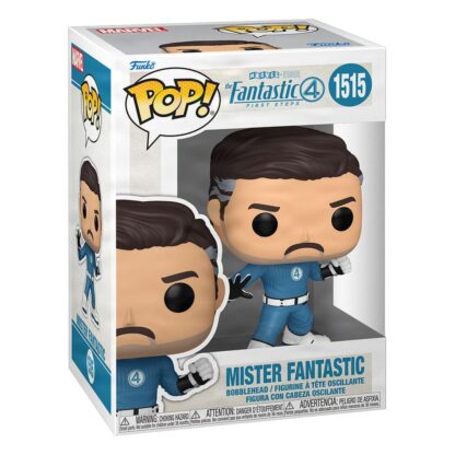 The Fantastic Four: First Steps POP! Marvel Vinyl Figur Mister Fantastic 9 cm – Bild 2