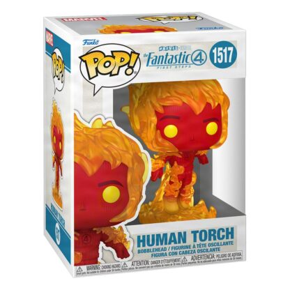 The Fantastic Four: First Steps POP! Marvel Vinyl Figur Human Torch 9 cm – Bild 2