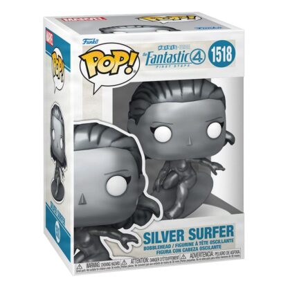 The Fantastic Four: First Steps POP! Marvel Vinyl Figur Silver Surfer 9 cm – Bild 2