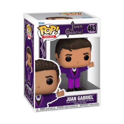 Juan Gabriel POP! Rocks Vinyl Figur Purple Outfit 9 cm – Bild 2