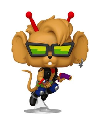Biker Mice From Mars Pop! Animation Vinyl Figur Throttle 9 cm