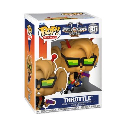 Biker Mice From Mars Pop! Animation Vinyl Figur Throttle 9 cm – Bild 2