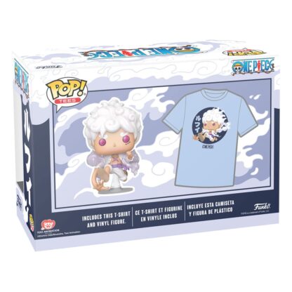 One Piece POP! & Tee Vinyl Figur & T-Shirt Set Luffy Fifth Gear – Bild 2