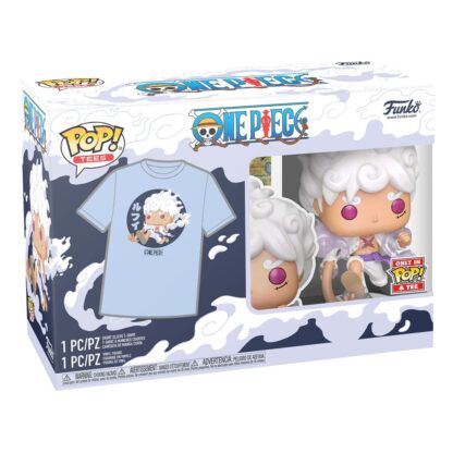 One Piece POP! & Tee Vinyl Figur & T-Shirt Set Luffy Fifth Gear – Bild 3