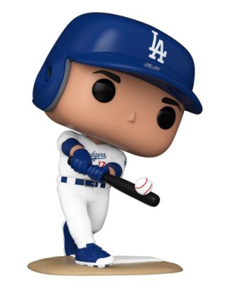 MLB POP! Vinyl Figur LA Dodgers: Shohei Ohtani (Home Jersey) (Batting) 9 cm