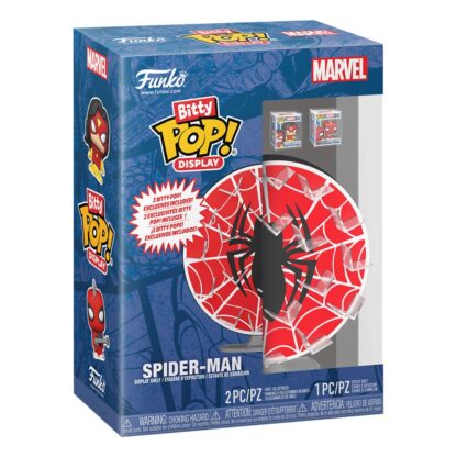 Marvel Bitty POP! Display mit 2 Vinyl Figuren Spider-Man Web
