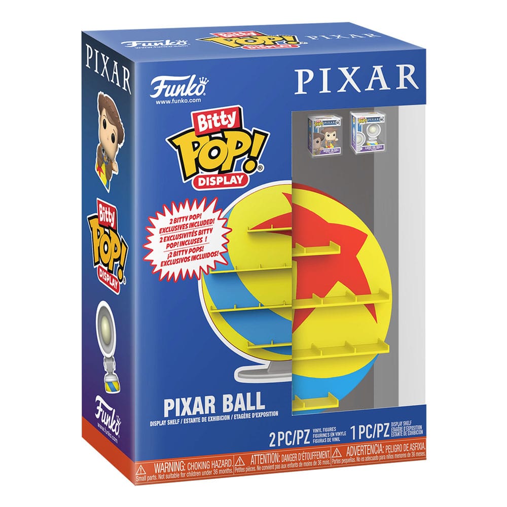 Pixar Bitty POP! Display mit 2 Vinyl Figuren Pixar Ball
