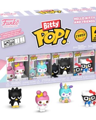 Hello Kitty and Friends Bitty POP! Vinyl Figuren 4er-Pack Series 4 2 cm