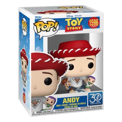 Toy Story POP! Disney Vinyl Figuren Andy (30th Anniversary) 9 cm – Bild 2
