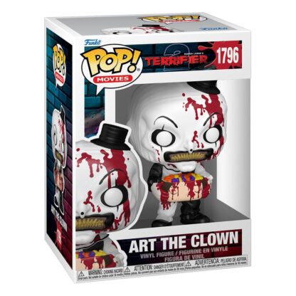 Terrifier 2 POP! Movies Vinyl Figur Art the Clown with Candy Filled Head 9 cm – Bild 2