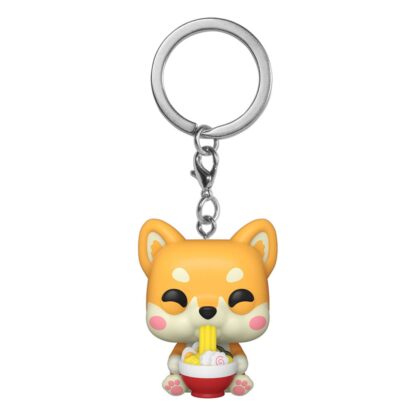 Kawaii Foodies Pocket POP! Vinyl Schlüsselanhänger 4 cm Ramen Shiba Display (12)