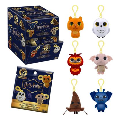 Harry Potter Mystery Minis Plüsch Schlüsselanhänger 5 cm Display (12)