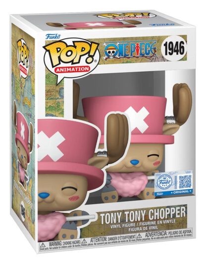 One Piece POP! Animation Vinyl Figur Tony Chopper with Cotton Candy heo Exclusive 9 cm – Bild 2
